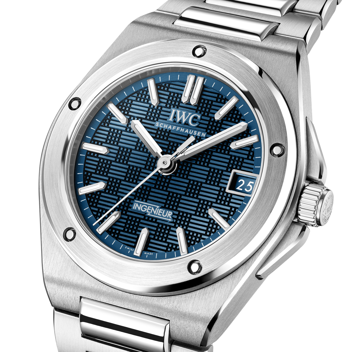 IWC Ingenieur Automatic 35 Blue Dial Watch