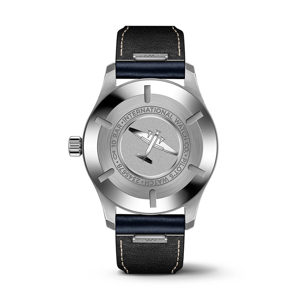 IWC Pilots Watch Mark XX 40 Blue Dial Leather | King Jewelers