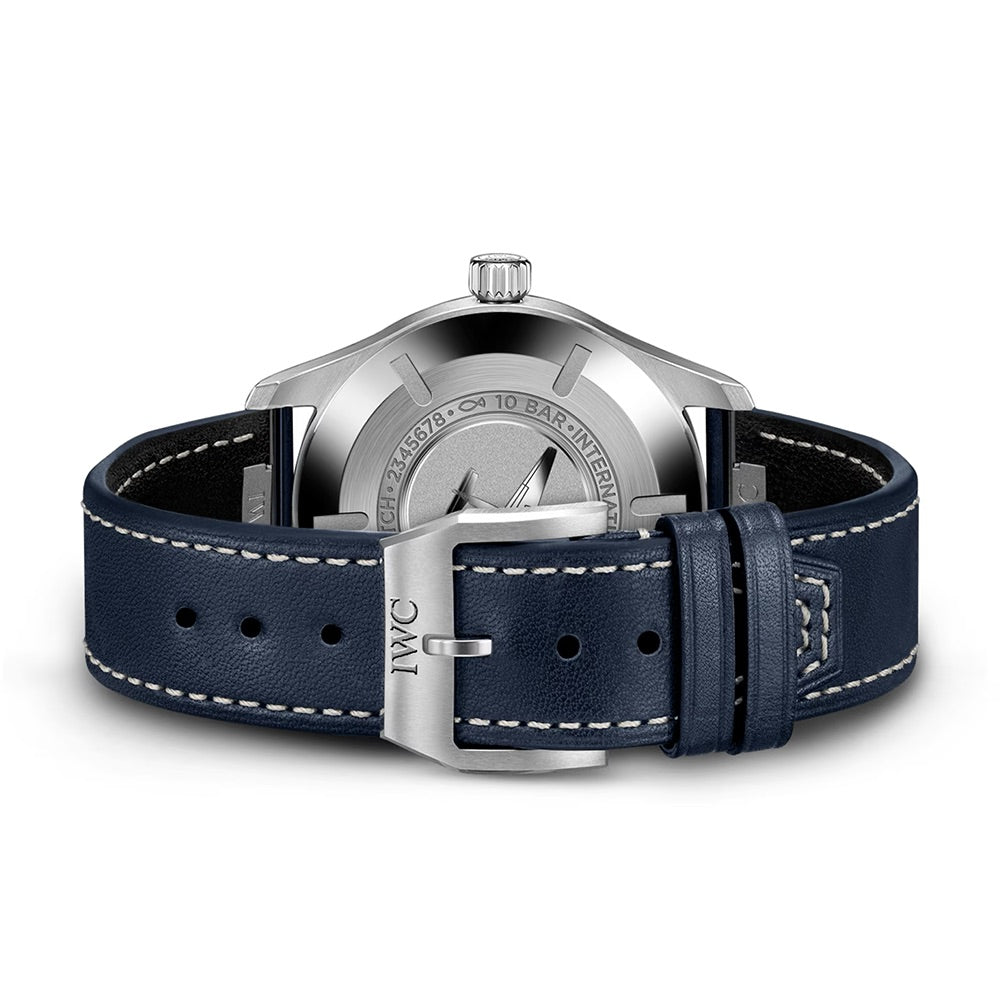 IWC Pilots Watch Mark XX 40 Blue Dial Leather | King Jewelers