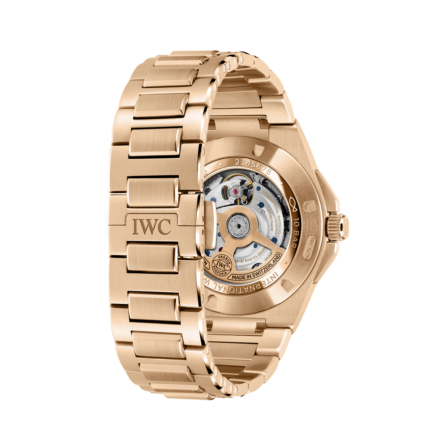 IWC Ingenieur Auto 40 5N Gold Black Dial | King Jewelers IWC Ingenieur Auto 40 5N Gold Black Dial | King Jewelers