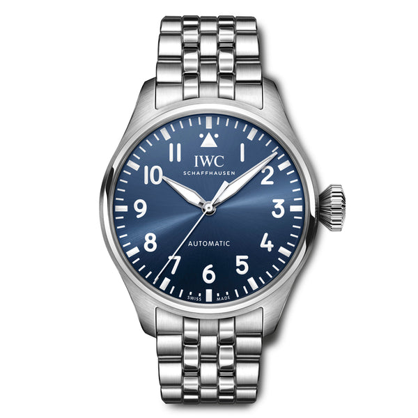IWC Big Pilot's Watch 43 Steel Blue Dial | King Jewelers