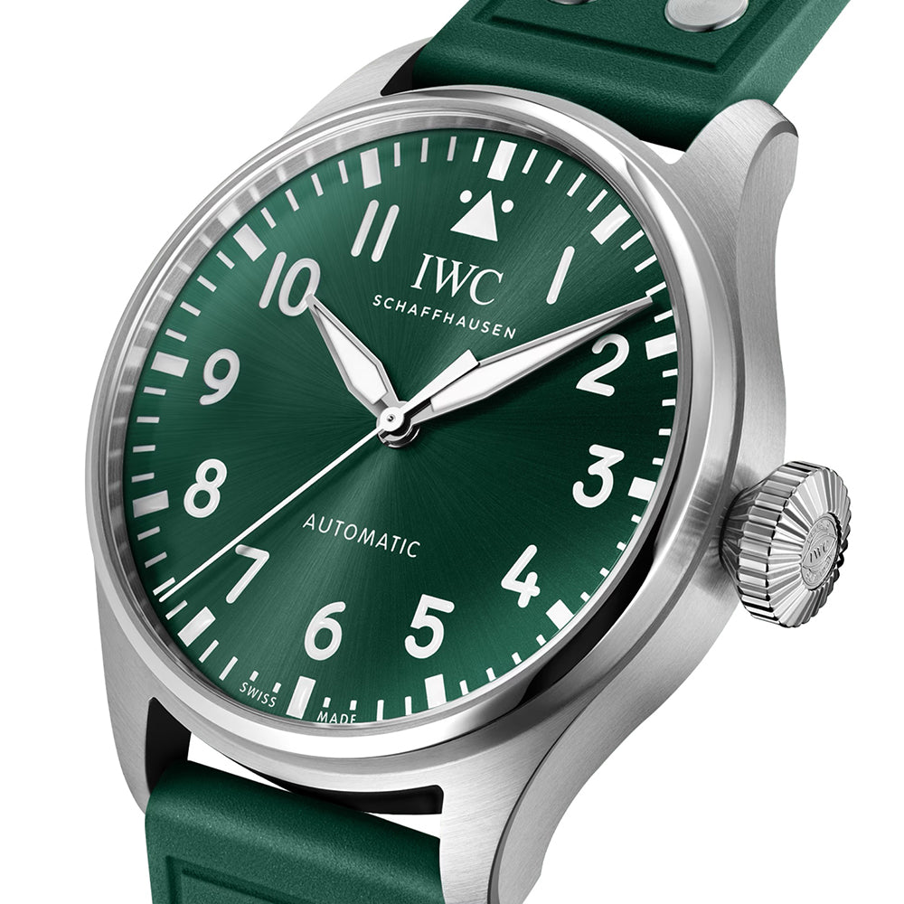 IWC Big Pilot's Watch 43 Green Steel | King Jewelers