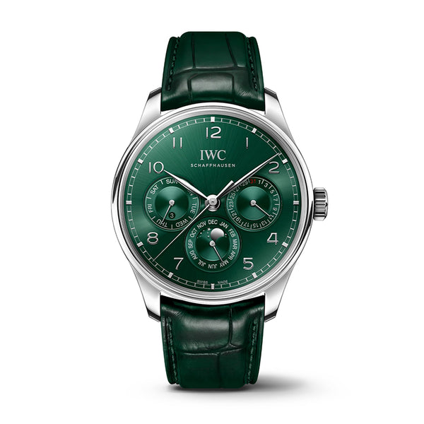 IWC Portugieser Perpetual Calendar 42 Green | King Jewelers
