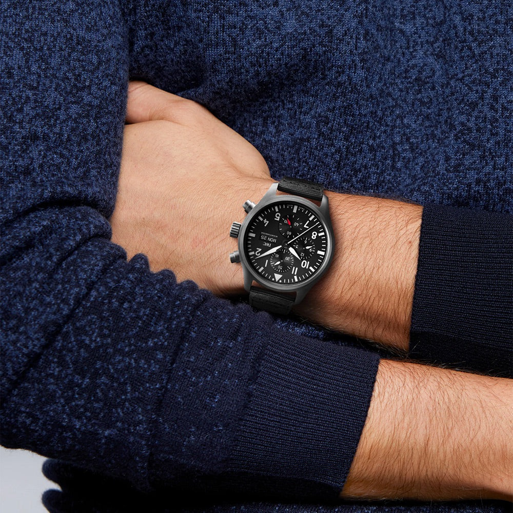 IWC Pilots Watch Chronograph Top Gun | King Jewelers