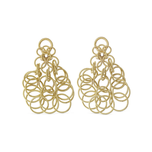 Buccellati Hawaii Earrings 18K Yellow Gold