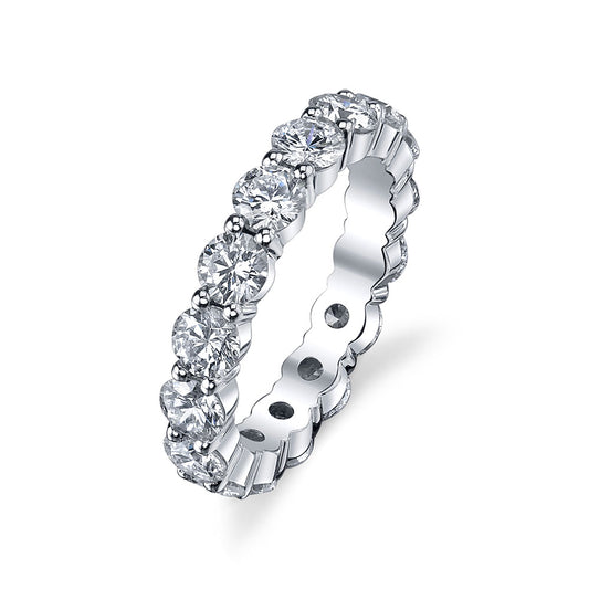 KJ5 Platinum 2 Carat Diamond Eternity Band