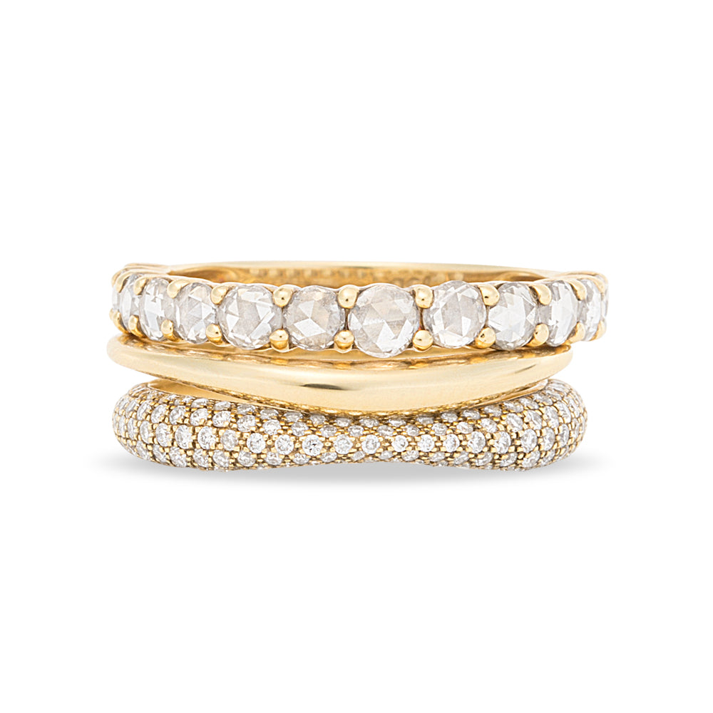 Set of 3 Diamond Stacking Rings | King Jewelers