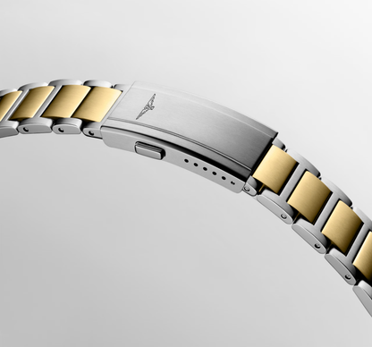 Longines HydroConquest 42mm Steel and Gold Blue Dial