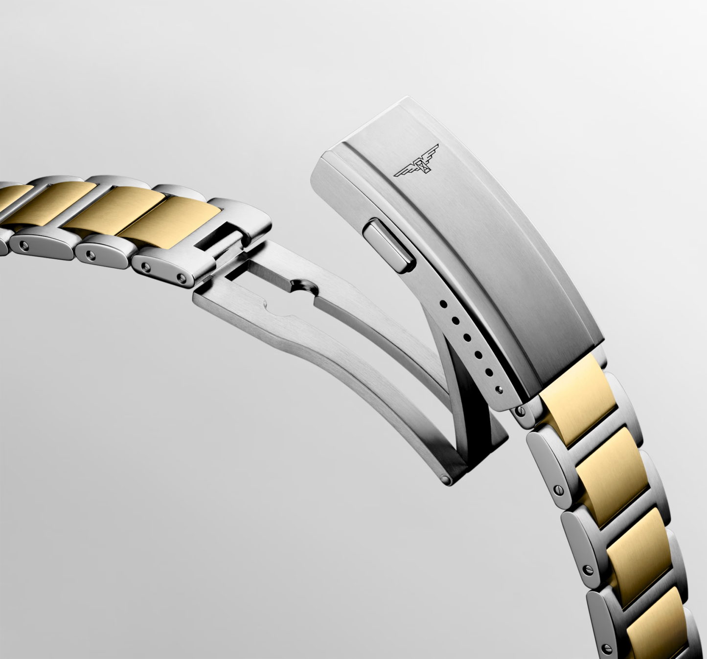 Longines HydroConquest 42mm Steel and Gold Blue Dial
