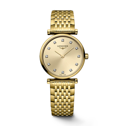 Longines La Grande Classique de Longines 24mm Gilt Diamond Dial