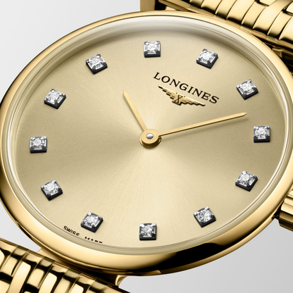 Longines La Grande Classique de Longines 24mm Gilt Diamond Dial