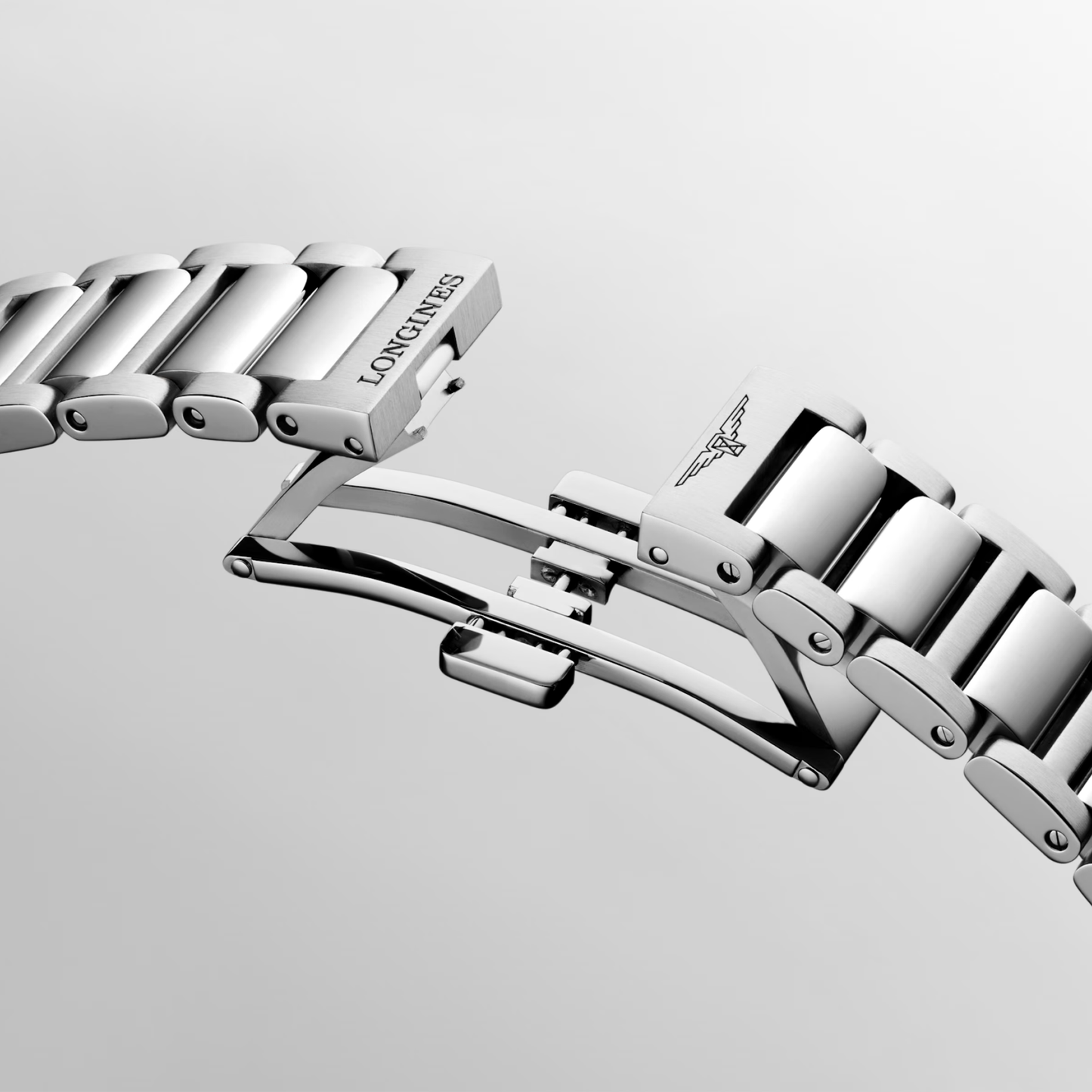 Longines Conquest 34mm Lavender Mauve Dial Bracelet