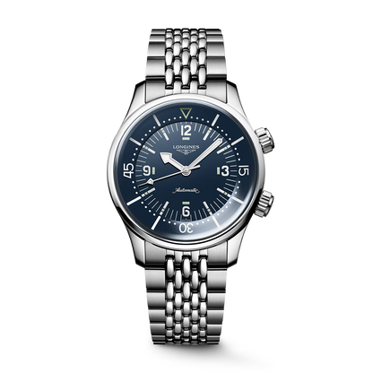 Longines Legend Diver 39mm Blue Dial Stainless Steel