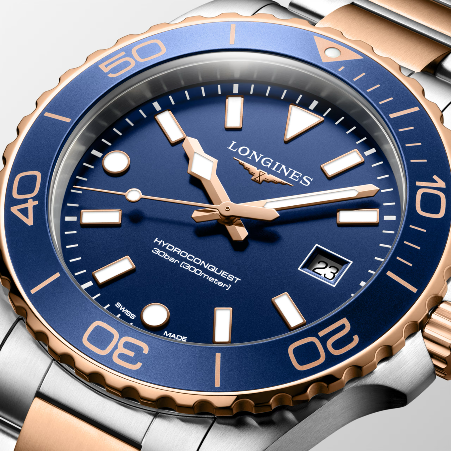 Longines HydroConquest 42mm Blue Dial Bracelet