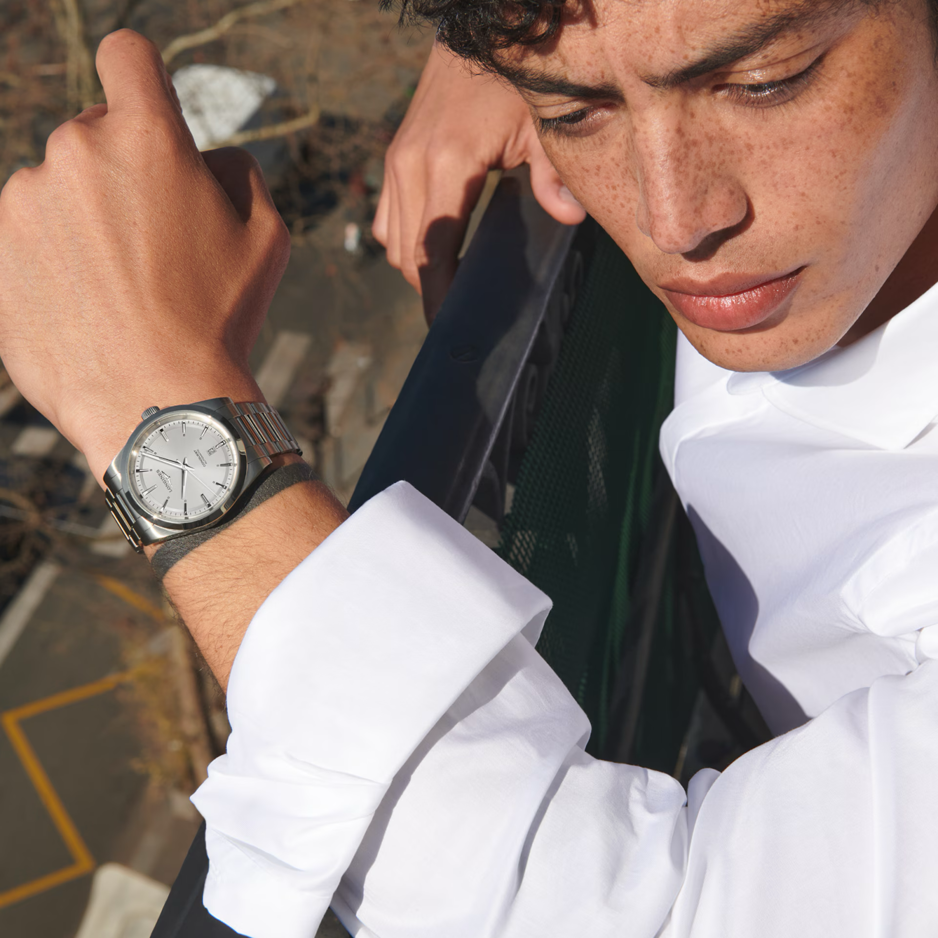 Longines Conquest 41mm Silver Dial | King Jewelers Longines Conquest 41mm Silver Dial | King Jewelers