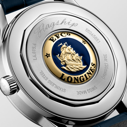 Longines Flagship Heritage Moonphase 38.5mm Blue Dial