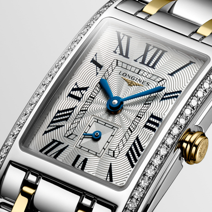 Longines DolceVita Steel and Yellow Gold Diamond 20.80 x 32mm