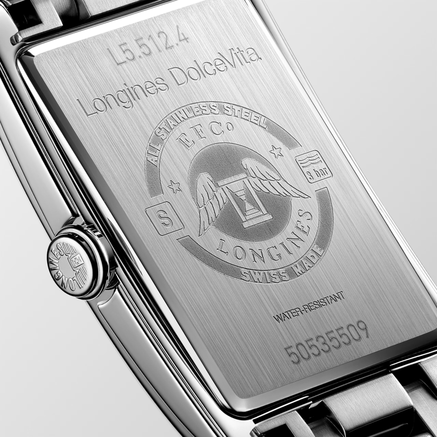 Longines DolceVita 37mm Silver Dial Bracelet