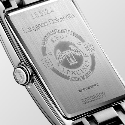 Longines DolceVita 37mm Silver Dial Bracelet