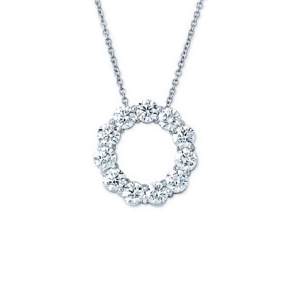 DIA CIRCLE PENDANT