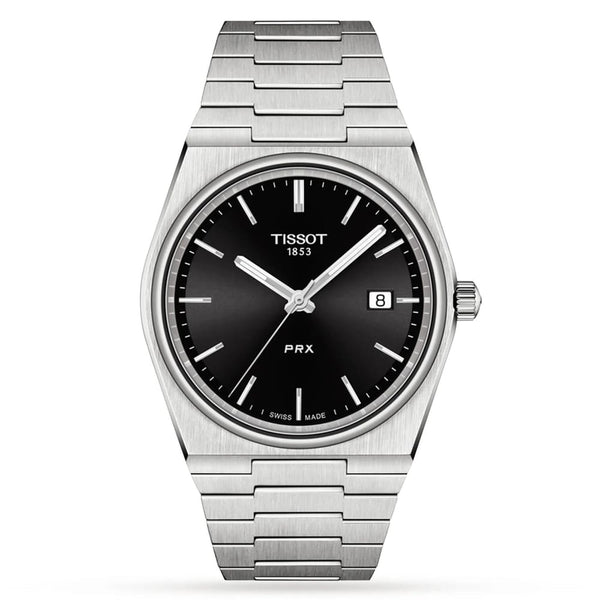 TISSOT PRX クォーツ 腕時計　ブラック40mm Tissot PRX 40mm Black Dial Quartz Watch | King Jewelers