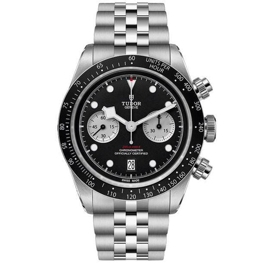 41MM BLK BAY CHRONO BLACK