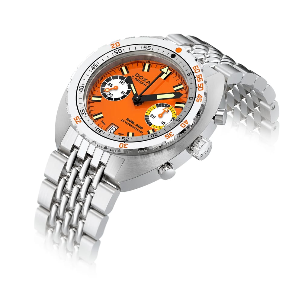 42MM SUB200 TGRAPH ORANGE