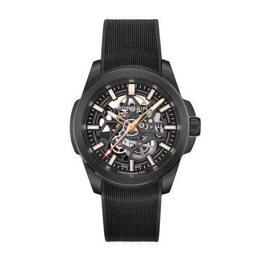 42MM IND SKELETON BLACK