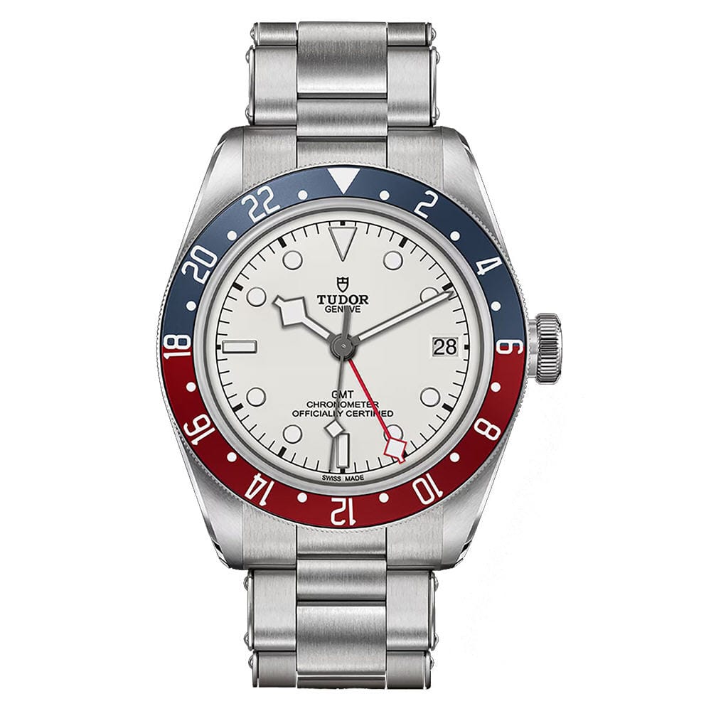 41MM BLKBAY GMT RED/BLUE