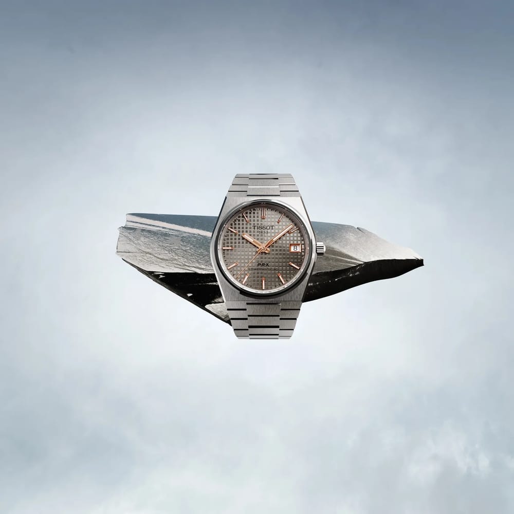 Tissot PRX Titanium 38mm Anthracite Dial | King Jewelers