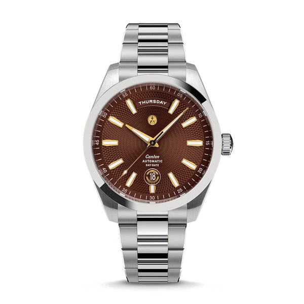 Jack Mason Canton Day-Date Chocolate | King Jewelers