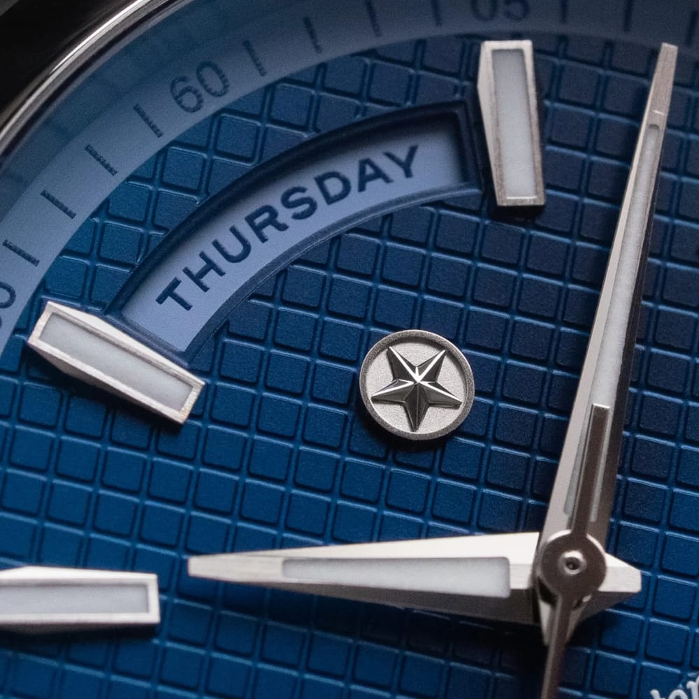 CANTON DAY-DATE AZUL