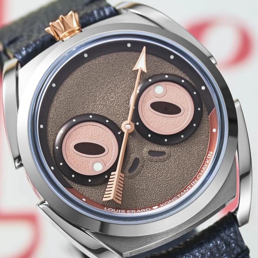 LE RÉGULATEUR LOUIS ERARD X KONSTANTIN CHAYKIN FROG EDITION BROWN - NOIRMONT X C