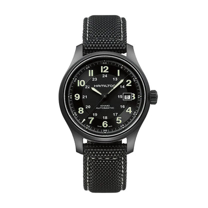 Hamilton Khaki Field Titanium Auto 42mm Black Dial Watch