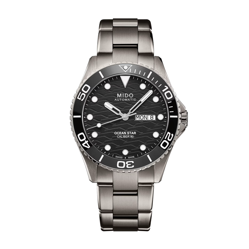Mido Ocean Star 200C Titanium Black