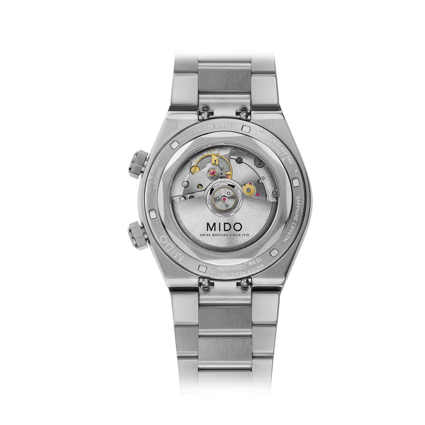 Mido Multifort 8 Two Crowns Grey