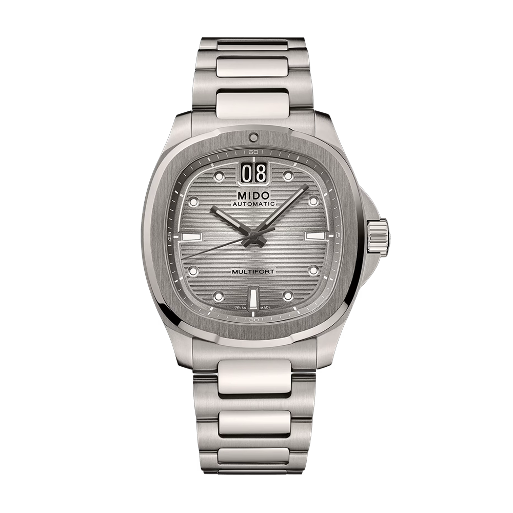 Mido Multifort TV Big Date 40mm Titanium Grey Dial