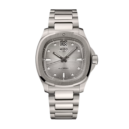 Mido Multifort TV Big Date 40mm Titanium Grey Dial