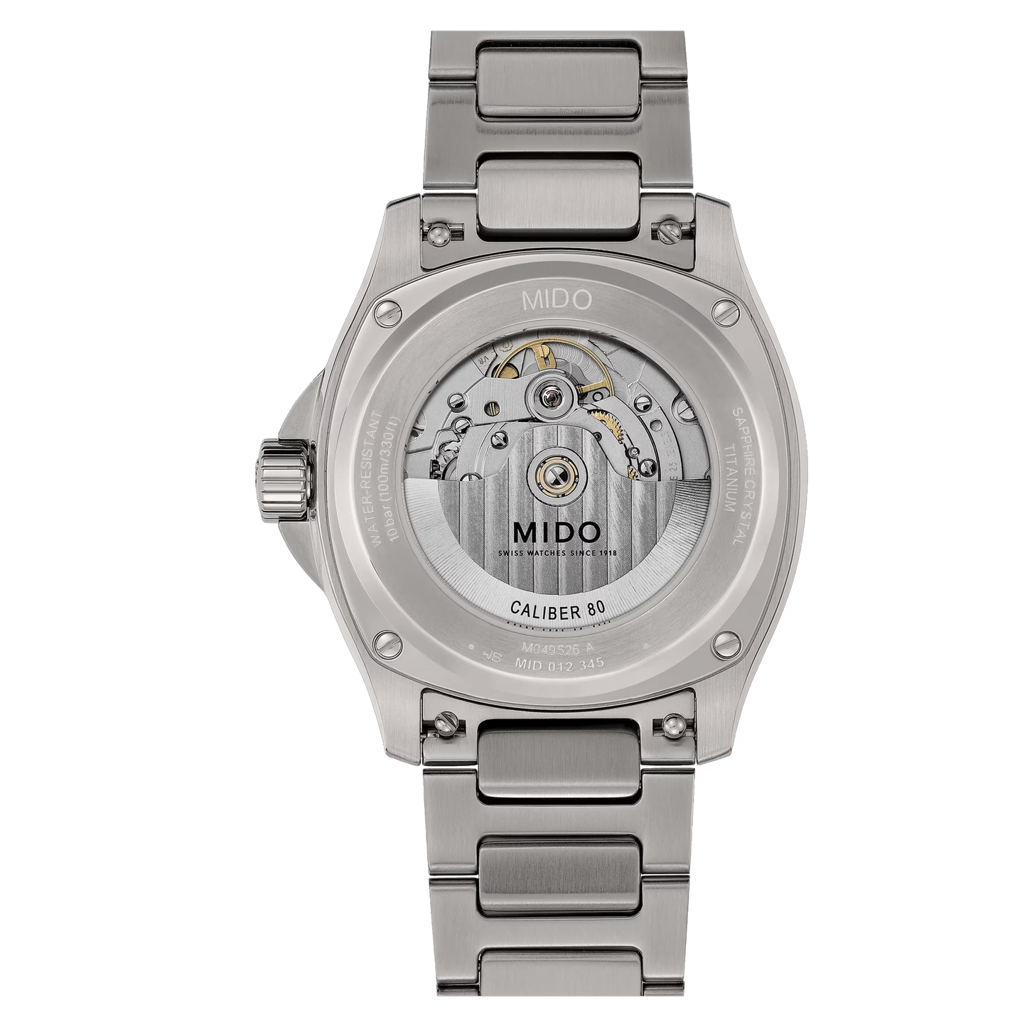Mido Multifort TV Big Date 40mm Titanium Grey Dial