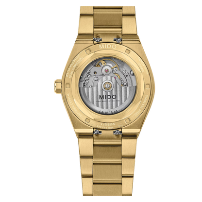 Mido Multifort 8 One Crown Gold Blue