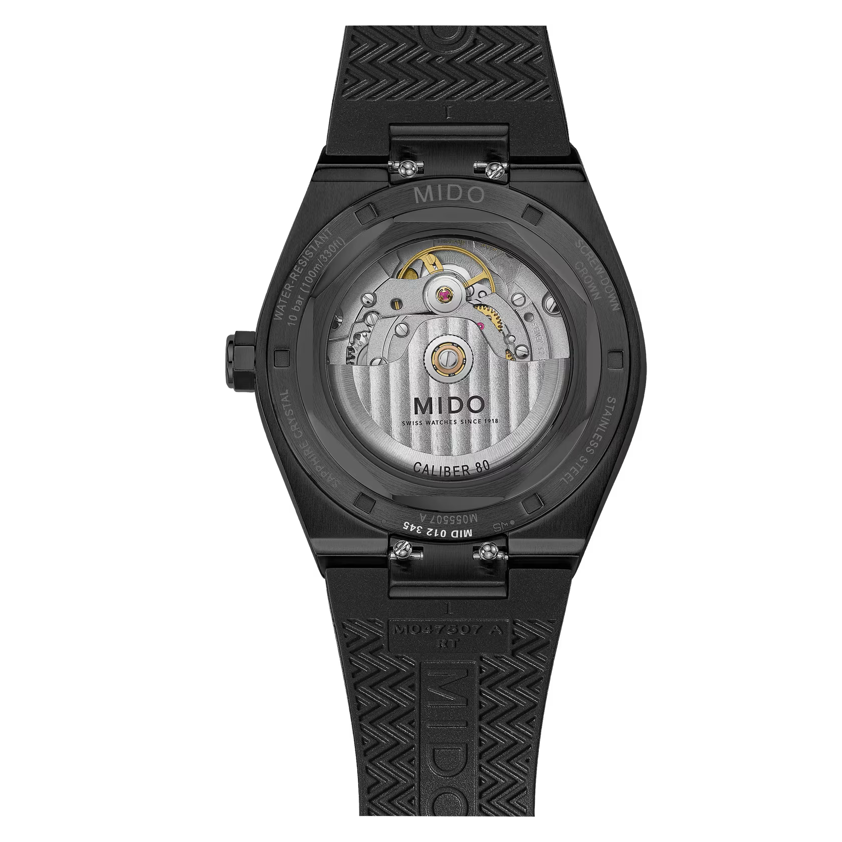 Mido Multifort 8 One Crown Blackout