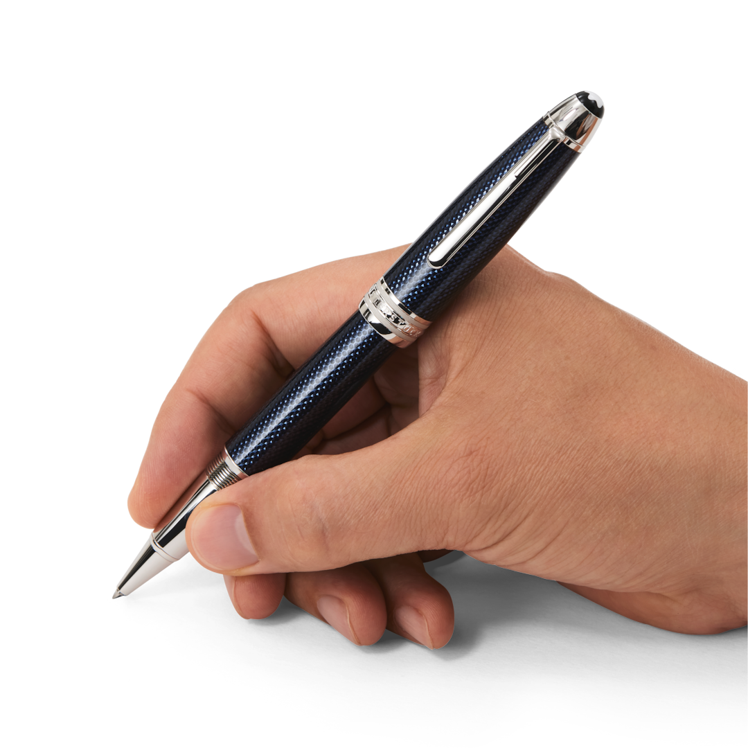 Montblanc Meisterstuck Solitaire Blue Hour LeGrand Rollerball Pen