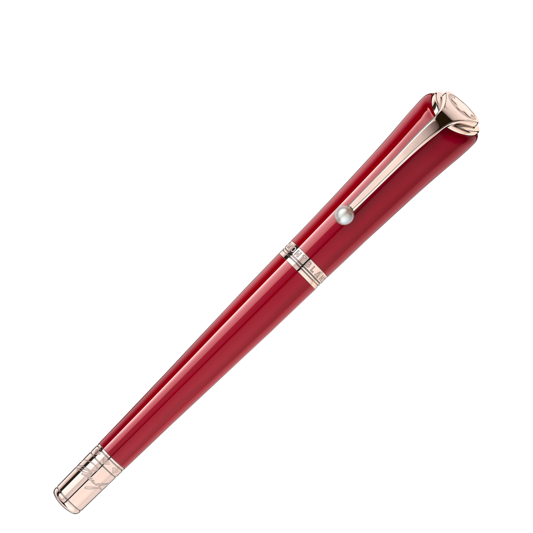 Montblanc Muses Marilyn Monroe Special Edition Red Resin Rollerball Pen