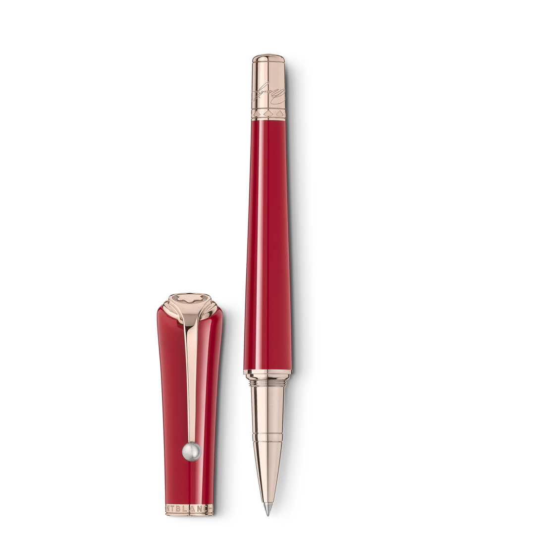 Montblanc Muses Marilyn Monroe Special Edition Red Resin Rollerball Pen