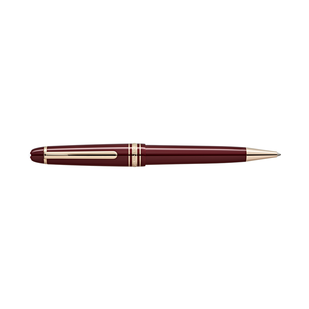Montblanc Meisterstuck Burgundy Red Midsize Ballpoint Pen