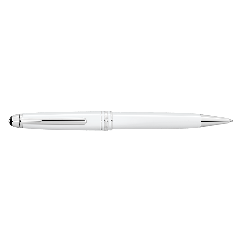 Montblanc Meisterstuck Classique Platinum Coated Ballpoint Pen White