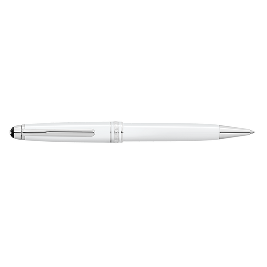 Montblanc Meisterstuck Classique Platinum Coated Ballpoint Pen White