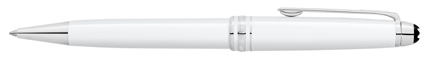 Montblanc Meisterstuck Classique Platinum Coated Ballpoint Pen White
