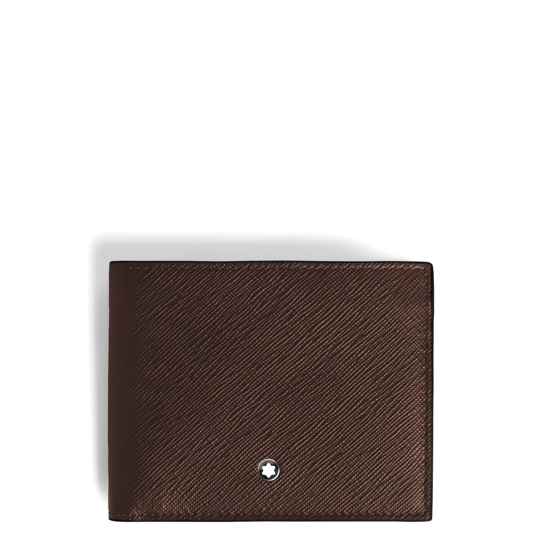 Montblanc Wallet 6cc Sartorial Leather Ebony