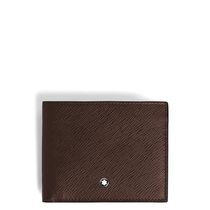 Montblanc Wallet 6cc Sartorial Leather Ebony